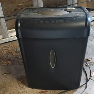 Black Paper Shredder Shredsafe